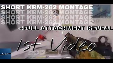 Short KRM-262 Highlights+Full Attachment Reveal | 1st Video | Call of Duty:Mobile