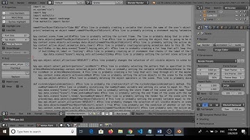 Python Script Runtime Error 2.0