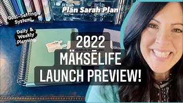 2022 MäksēLife Planner Launch Preview! | Goal Setting System