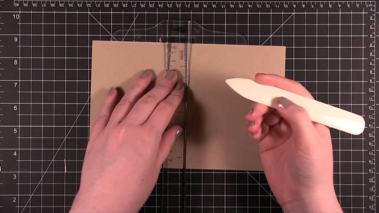 Craft Hacks: Scoring Paper with no Fancy Tools! 