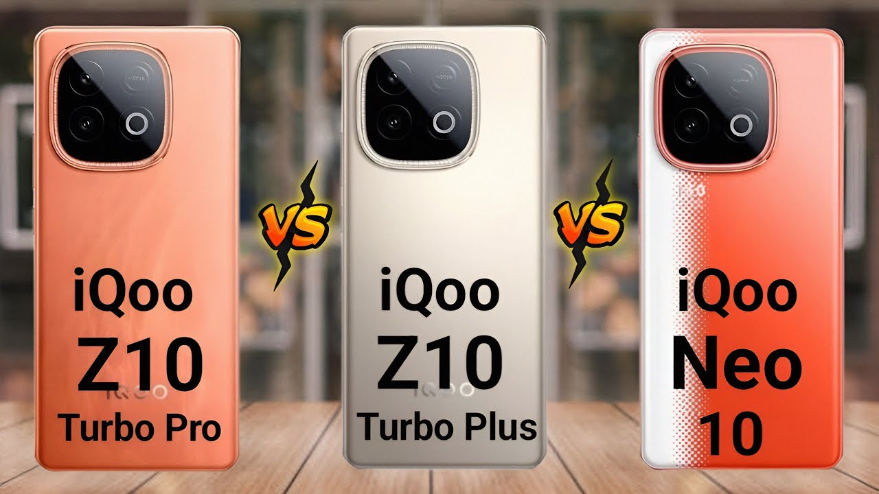 iQoo Z10 Turbo Pro против iQoo Z10 Turbo Plus против iQoo Neo 10 — полное сравнение 🔥