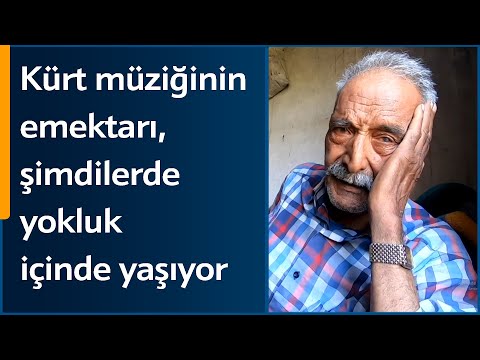 Kürt müziğinin emektarı Dengbej Silêmanê Dengizi, şimdilerde yokluk içinde yaşıyor