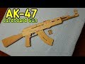 AK-47 How To Make DIY Cardboard Gun