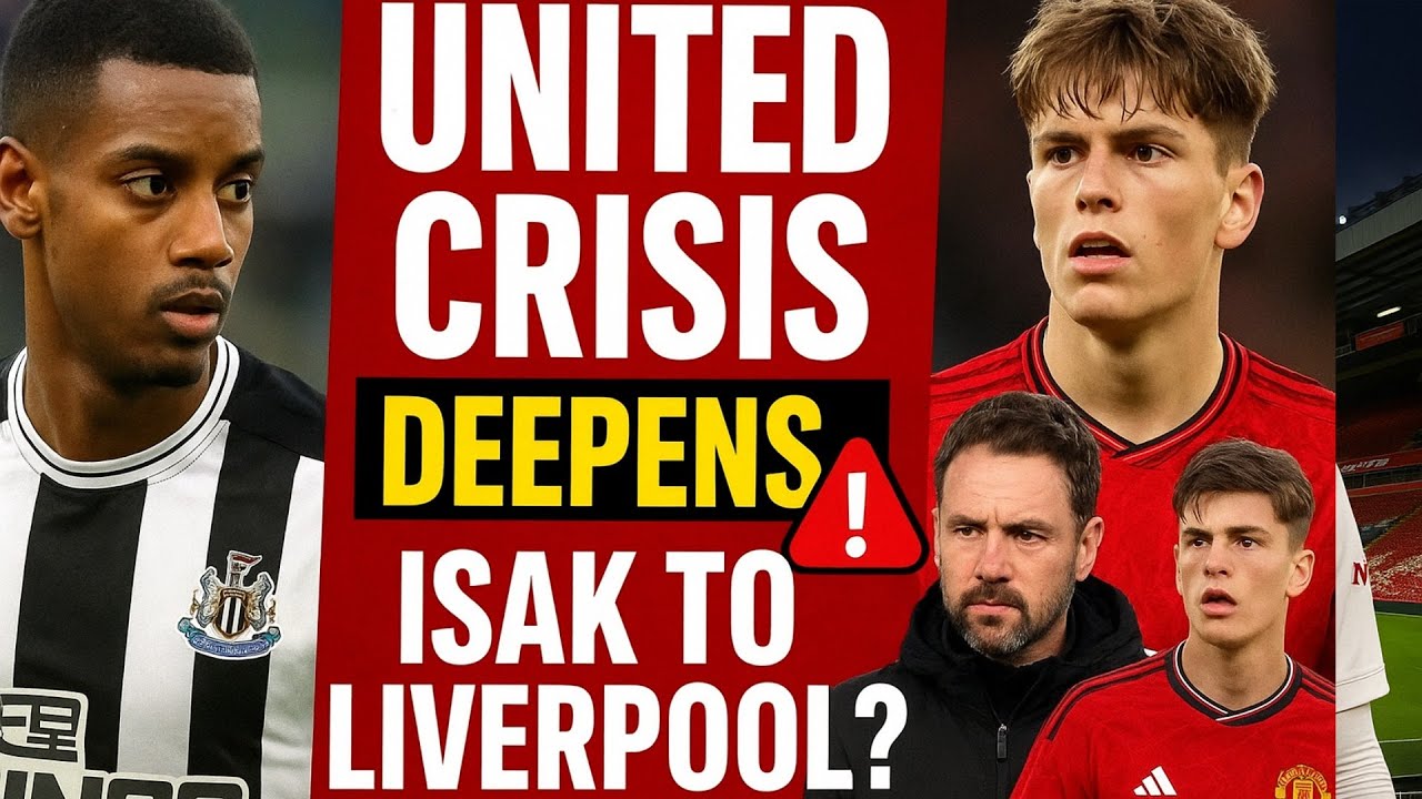 Manchester United Crisis Deepens! 🚨 Amorim Under Pressure | Isak to Liverpool? Chelsea Transfers