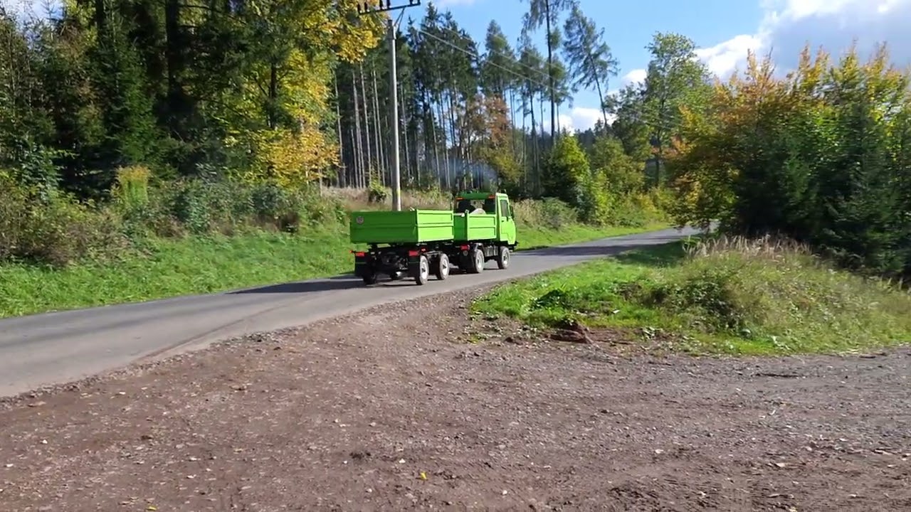 Multicar M25 zátěžový test Kateřina 2