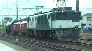 黒タキ廃車回送? EF64-1036 稲沢~名古屋タ
