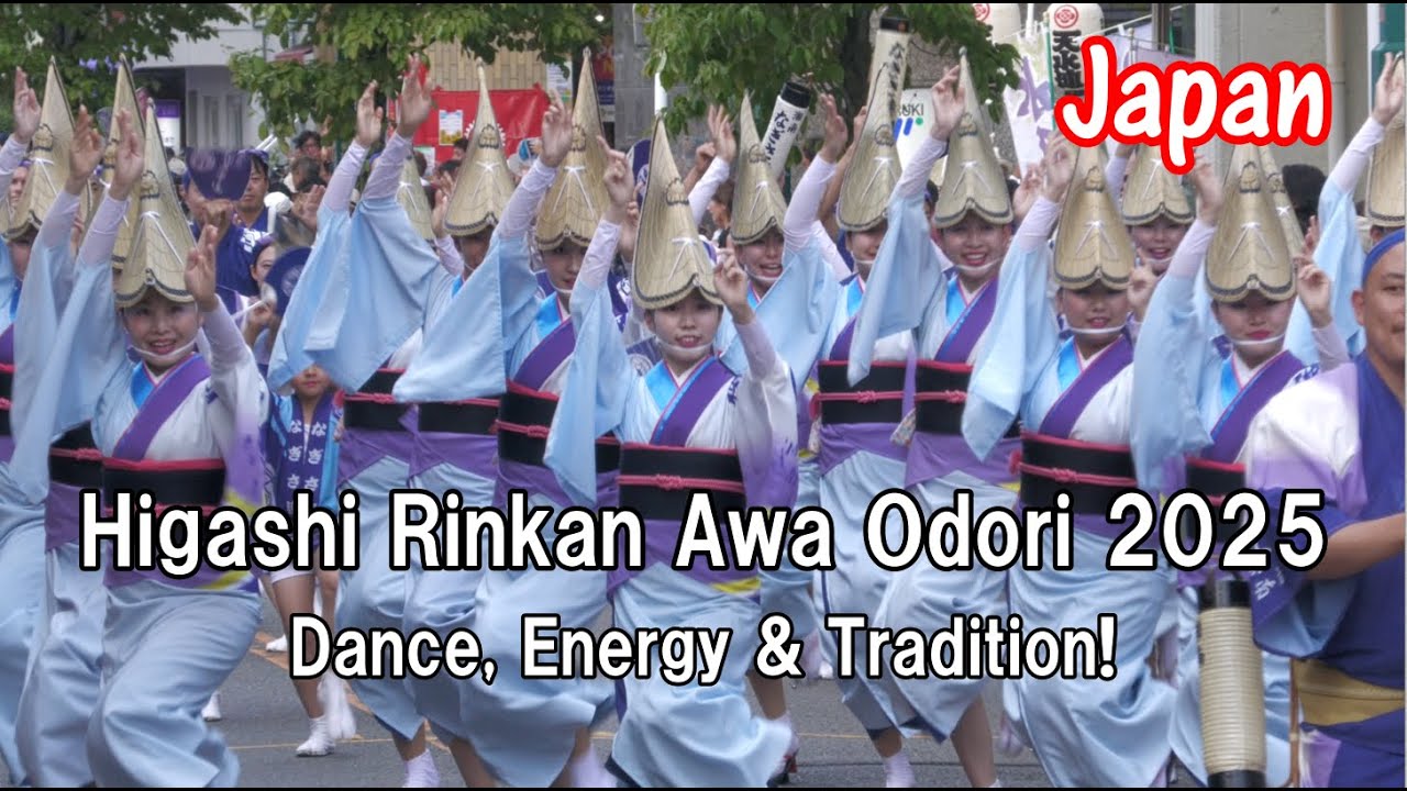 Higashi-Rinkan Awa Odori Festival 2025 | Highlights of Japanese Summer Dance in Kanagawa!