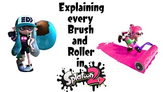 Explaining every Brush and Roller in Splatoon 2