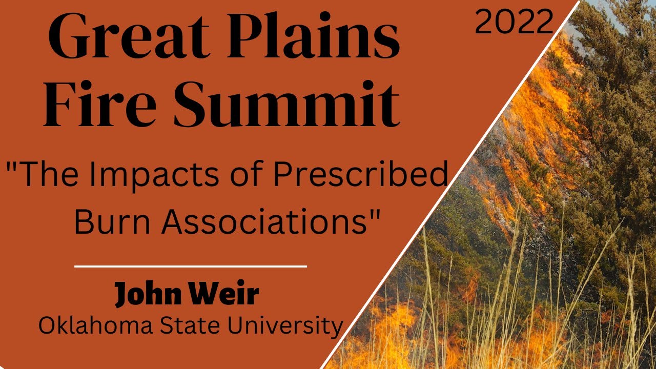 The Impact of Prescribed Burn Associations