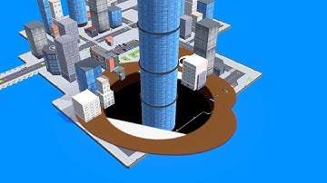 Hole.io - Big Hole City #80 Gameplay Walkthrough Android iOS