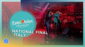 Ermal Meta & Fabrizio Moro - Non Mi Avete Fatto Niente - Italy - National Final Performance