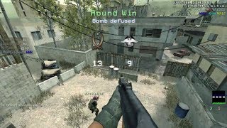 COD4 - Clan War | vG! vs u$ | Map 1- Crash