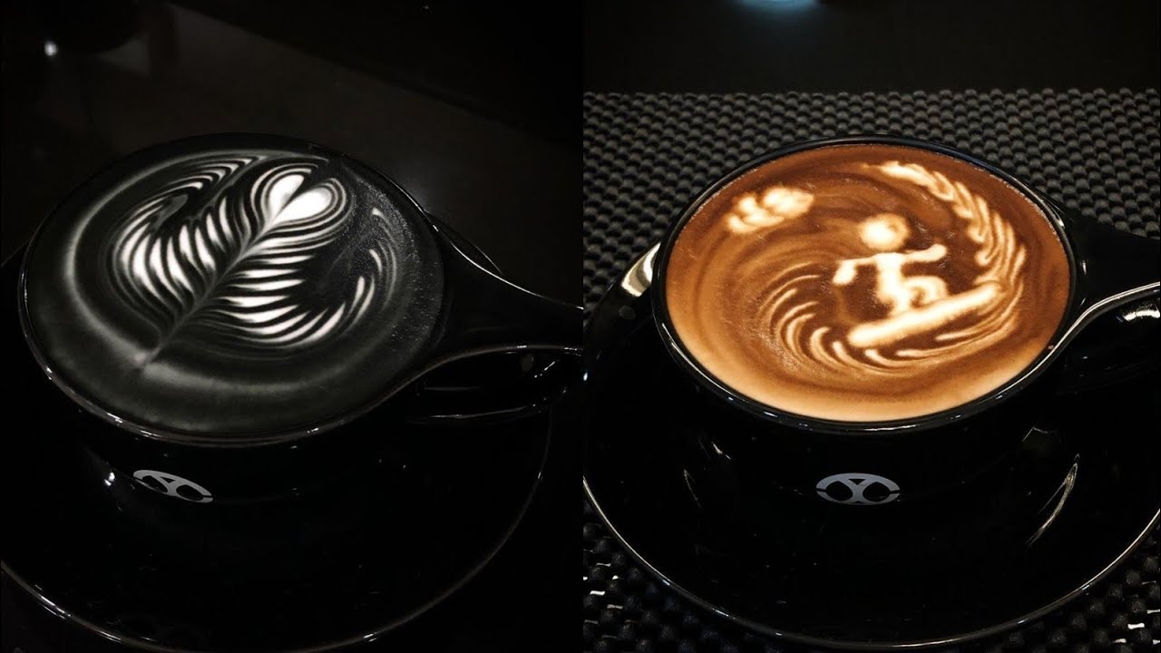 Amazing Coffee Art Tutorials. The Best Skills in The World 21☕ ️ YouTube