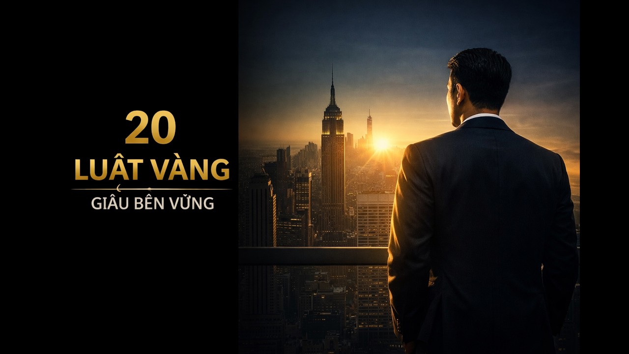 20 Quy luật của Tiền bạc để TRỞ NÊN GIÀU CÓ I Tư Duy Thịnh Vượng