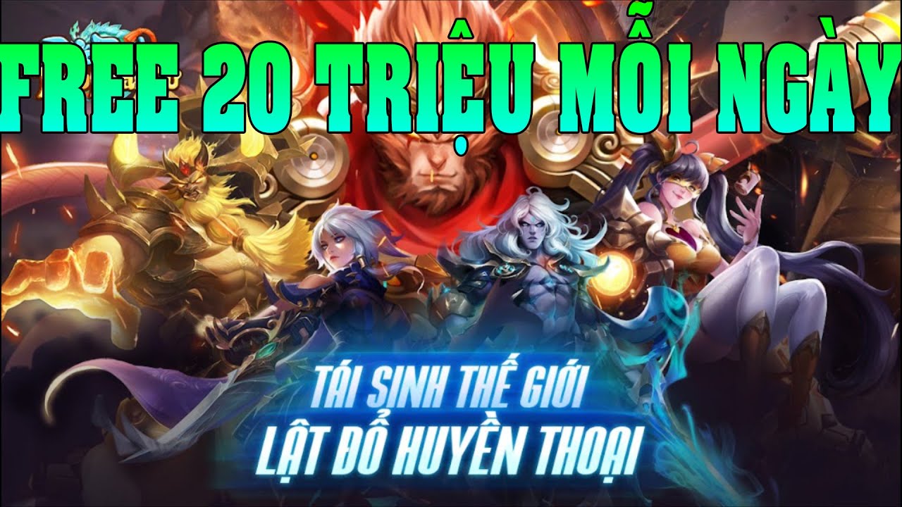 Vô Địch Triệu Hoán Sư Free 20 Triệu Nạp Mỗi Ngày Miễn Phí Tướng VIP ...