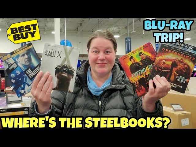 BLURAY Hunting TRIP! - Oppenheimer, Expendables 4, And A Very Disorganized  BEST BUY Black Friday! 