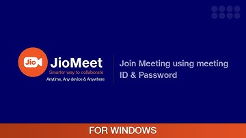 How to Join a Meeting Using Meeting ID & Password | Windows