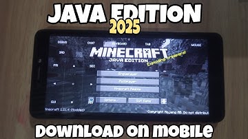 How to download Minecraft Java Edition on Mobile 2025