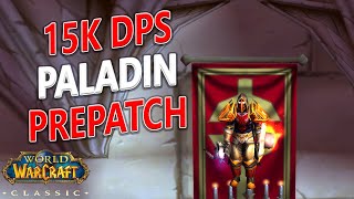 WoW Classic - Is Spell Power Build Even Good!? 15k DPS Paladin TBC Prepatch