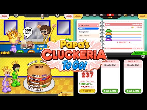 Papa's Cluckeria To Go! - All Gold Customers (Perfect Day)