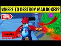 Destroy Mailboxes QUICKEST WAY | Fortnite Chapter 2 Season 5 Week 2 Challenges