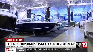 I-X Center continuing major events next year