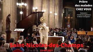 Prière des malades à Saint-Nicolas-des-Champs CHEZ VOUS - Guérison & Consolation [Padre Pio]