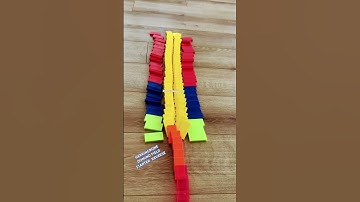 Epic domino herringbone field starter in reverse ASMR#shorts#domino #satisfying