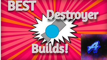 Diep.io BEST Destroyer Class Builds in 2025