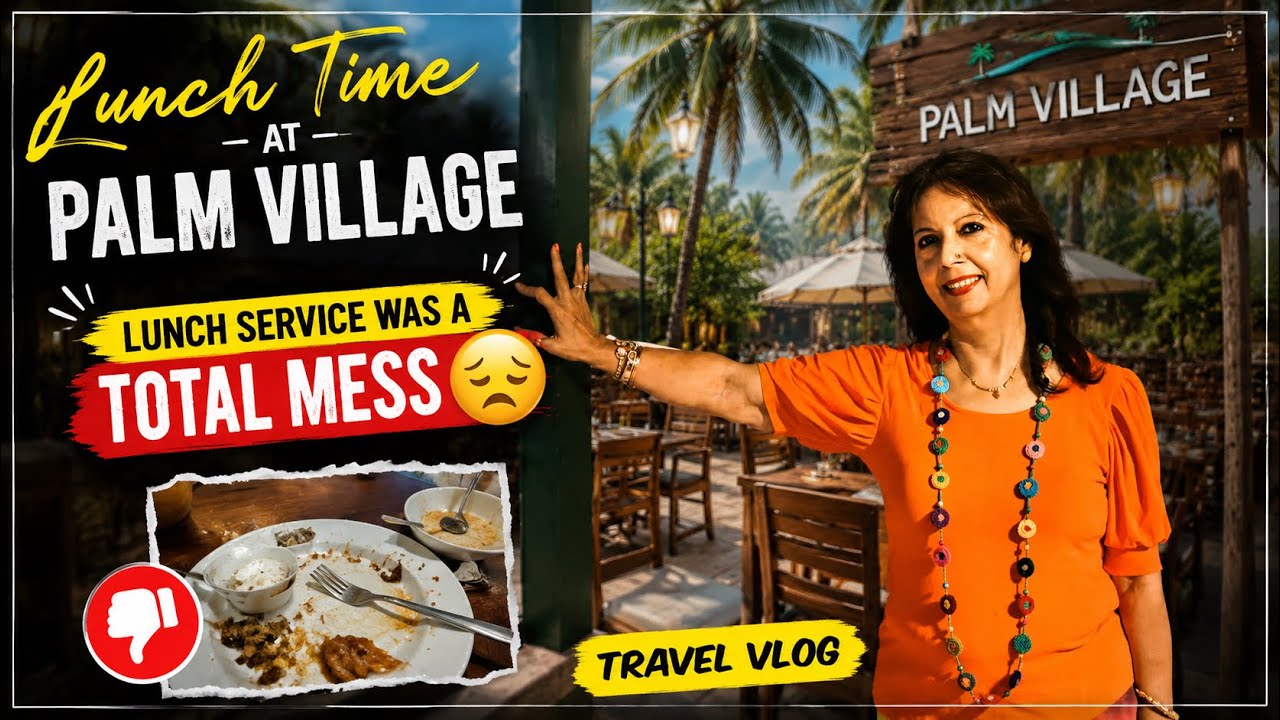 Lunch at Palm Village Turned Into a Total Mess | # Honestly Travel Vlog Review 