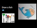 Draw a fish with letter S #fish #colors #drawing #art #easydrawing