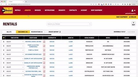 CatRentalStore.com customer portal Tutorial : Extend a Rental