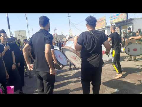 اليوم اراويهم علي ملاجواد الفرطوسي لشاعر ابوحسن الجعاري استعراض يوم السابع محرم 1443اشترك في القنا 