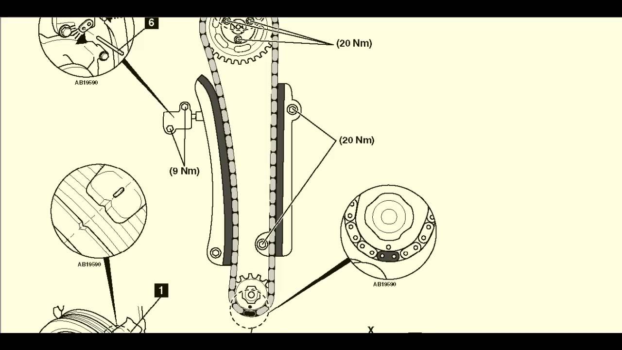 Toyota Yaris 1.4D D 2006-09 Cadena de Distribucion - Mecanica - YouTube