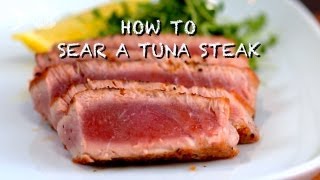 Recipe below. subscribe to hungry for more tasty recipes and how-to
guides: http://bit.ly/psj96o tuna is a delicate yet savory fish, so
this searing techniqu...