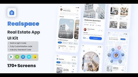 Realspace - Real Estate App React Native Ui Kit