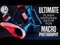 Ultimate Flash Diffuser Setup for Macro Photography!