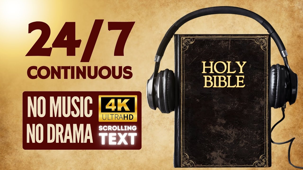𝐀𝐔𝐃𝐈𝐎 𝐁𝐈𝐁𝐋𝐄 𝟐𝟒/𝟕 - King James Holy Bible Reading (KJV) - YouTube