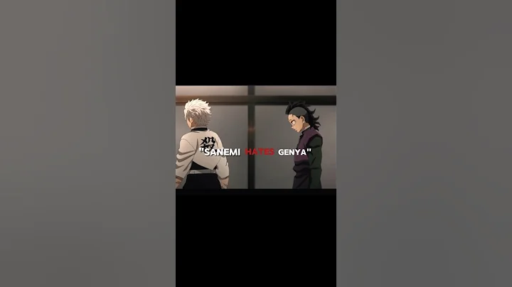 Then only for a minute ❤️‍🩹 #sanemi #genya #demonslayer