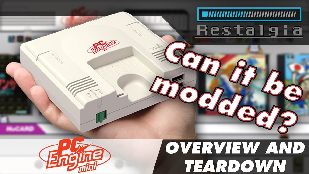 PC Engine Mini Can We Mod It? My Thoughts, Full Overview and