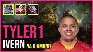Tyler1 - IVERN vs. ELISE Jungle | NA Diamond II