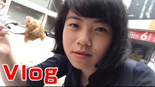 Vlog 回大葉大學吃喝美食! 寶斗肉圓與超強早餐店 阿尼實況 