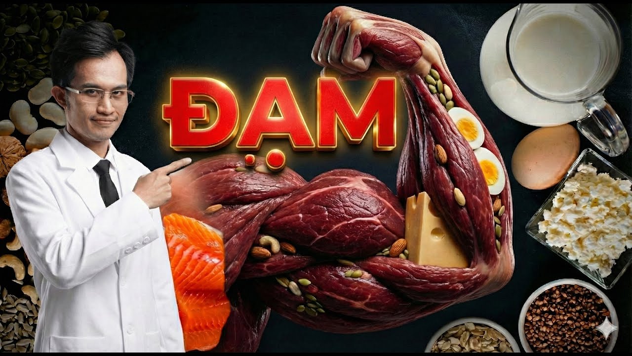 Bạn Sẽ Sốc Khi Biết Mình Cần Ăn Bao Nhiêu Đạm Mỗi Ngày! | Bác Sĩ Hải
