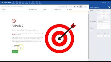 Smartstore CMS Page Builder: Datenbindung (German)