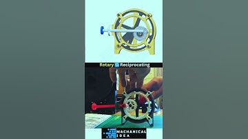Useful Mechanism ❤️ Rotary to Reciprocate Motion ✅ #cad #mechanism #engineering #mecha #solidworks