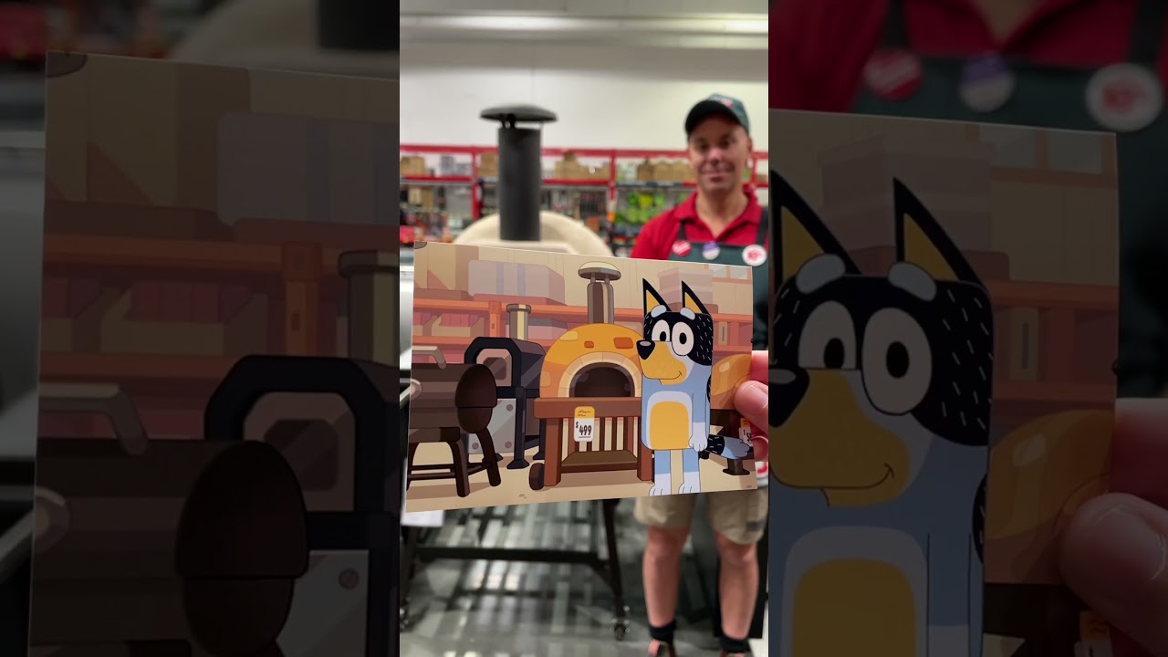 For Hammerbarn activities at your store, head to the Bunnings website 🔨 @OfficialBlueyTV 
