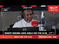 Does Robert Marawa have a sporting chance at hosting Anele and the Club?