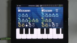 iPad Music App: Xenon Groove Synthesizer screenshot 3