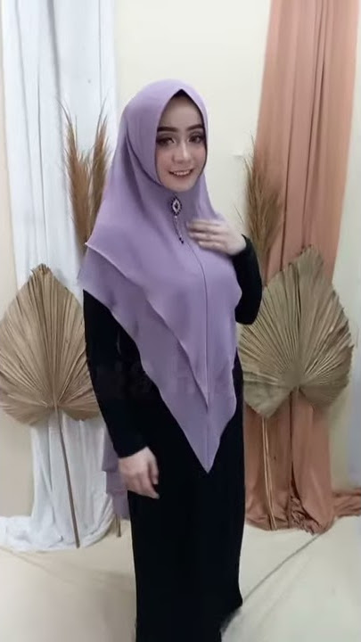 KHIMAR PREMIUM TERBARU JNS HIJAB -  KHIMAR 2 LAYER ( MARWAH)