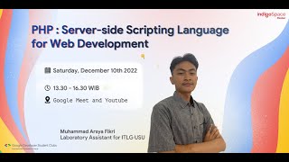 Workshop PHP: Server-side Scripting Language